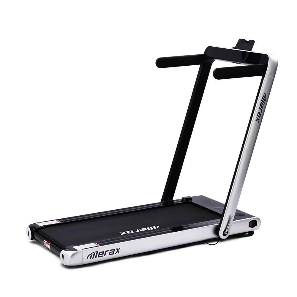 Budget 👏 Merax 2.25 HP Electric Folding Treadmill 2-in-1 Running Machine with Remote Control/LED Display Fully Assembled Portable - Silver 🔥 5 Budget 👏 Merax 2.25 HP Electric Folding Treadmill 2-in-1 Running Machine with Remote Control/LED Display Fully Assembled Portable - Silver 🔥 - Image 5
