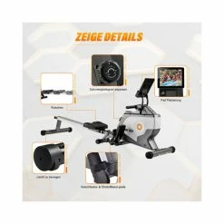 Best Sale ๐งจ Merax Folding Rowing Machine with Magnetic Tension system LED monitor for fitness Compact folding design - Black โ๏ธ 10 Best Sale ๐งจ Merax Folding Rowing Machine with Magnetic Tension system LED monitor for fitness Compact folding design - Black โ๏ธ -DE Sports & Outdoors Shop merax folding rowing machine with magnetic tension led monitor 1620800136112