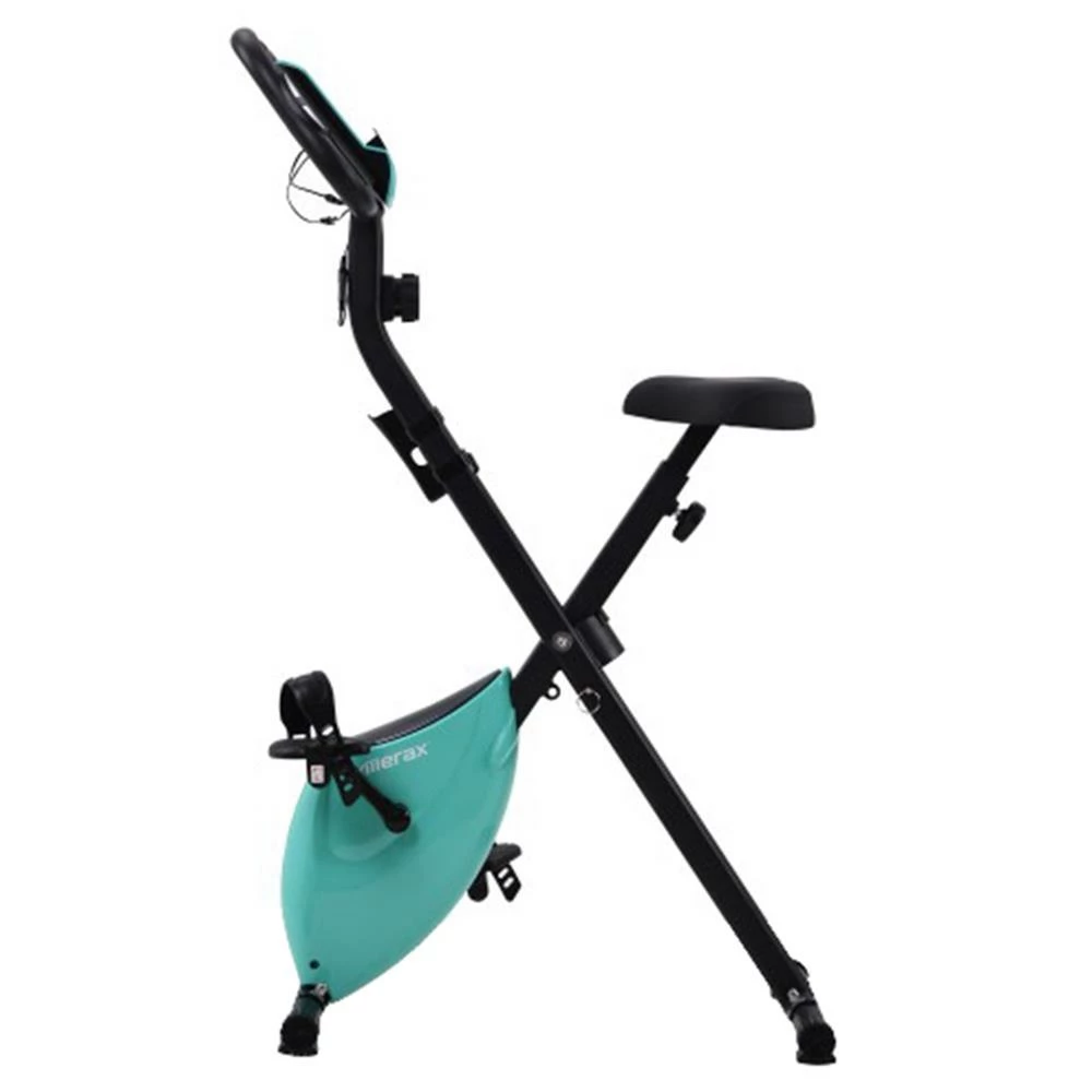 Discount π Merax X-Bike Lite Magnetic Foldable Exercise Bike with Padded Seat and LCD Console - Blue β 2 Discount π Merax X-Bike Lite Magnetic Foldable Exercise Bike with Padded Seat and LCD Console - Blue β - Image 2