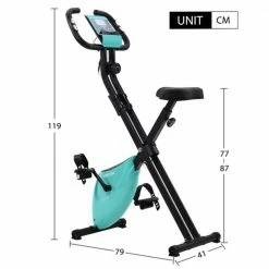 Discount π Merax X-Bike Lite Magnetic Foldable Exercise Bike with Padded Seat and LCD Console - Blue β 10 Discount π Merax X-Bike Lite Magnetic Foldable Exercise Bike with Padded Seat and LCD Console - Blue β -DE Sports & Outdoors Shop merax magnetic foldable exercise bike red 1599465661875