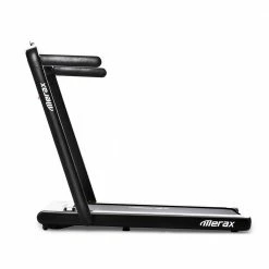 Coupon 🌟 Merax 2.25 HP Electric Folding Treadmill 2-in-1 Running Machine with Remote Control/LED Display Fully Assembled Portable - Black ⭐ -DE Sports & Outdoors Shop merax magnetic folding rowing machine black 1611305154057 3