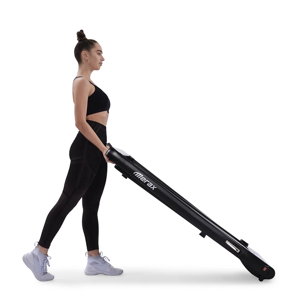 Best deal 🎁 Merax 2.25 HP Electric Folding Treadmill 2-in-1 Running Machine with Remote Control/LED Display Fully Assembled Portable - Black ❤️ 2 Best deal 🎁 Merax 2.25 HP Electric Folding Treadmill 2-in-1 Running Machine with Remote Control/LED Display Fully Assembled Portable - Black ❤️ - Image 2