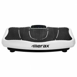 Cheap 👏 Merax Vibration Plate Trainer Fitness Machine Professional 2D Wipp Vibration With Bluetooth Speaker - White 🛒