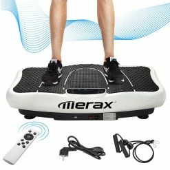 Cheap 👏 Merax Vibration Plate Trainer Fitness Machine Professional 2D Wipp Vibration With Bluetooth Speaker - White 🛒 -DE Sports & Outdoors Shop merax vibratory plate vibration trainer 2d wipp vibration white 1571993752264