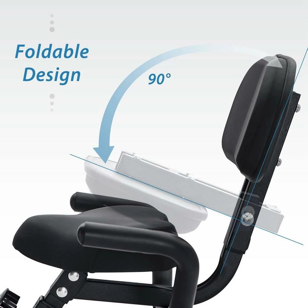 Cheapest π Merax X-Bike Magnetic Folding Fitness Bike 2.5 kg Flywheel LCD Display For Cardio Workout Cycling Indoor Exercise Training - Black Red π 5 Cheapest π Merax X-Bike Magnetic Folding Fitness Bike 2.5 kg Flywheel LCD Display For Cardio Workout Cycling Indoor Exercise Training - Black Red π - Image 5