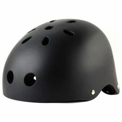 Hot Sale 😉 Professional Sports Bike Helmet For Bike Scooter Derby Inline Skateboard Size L - Black 🌟