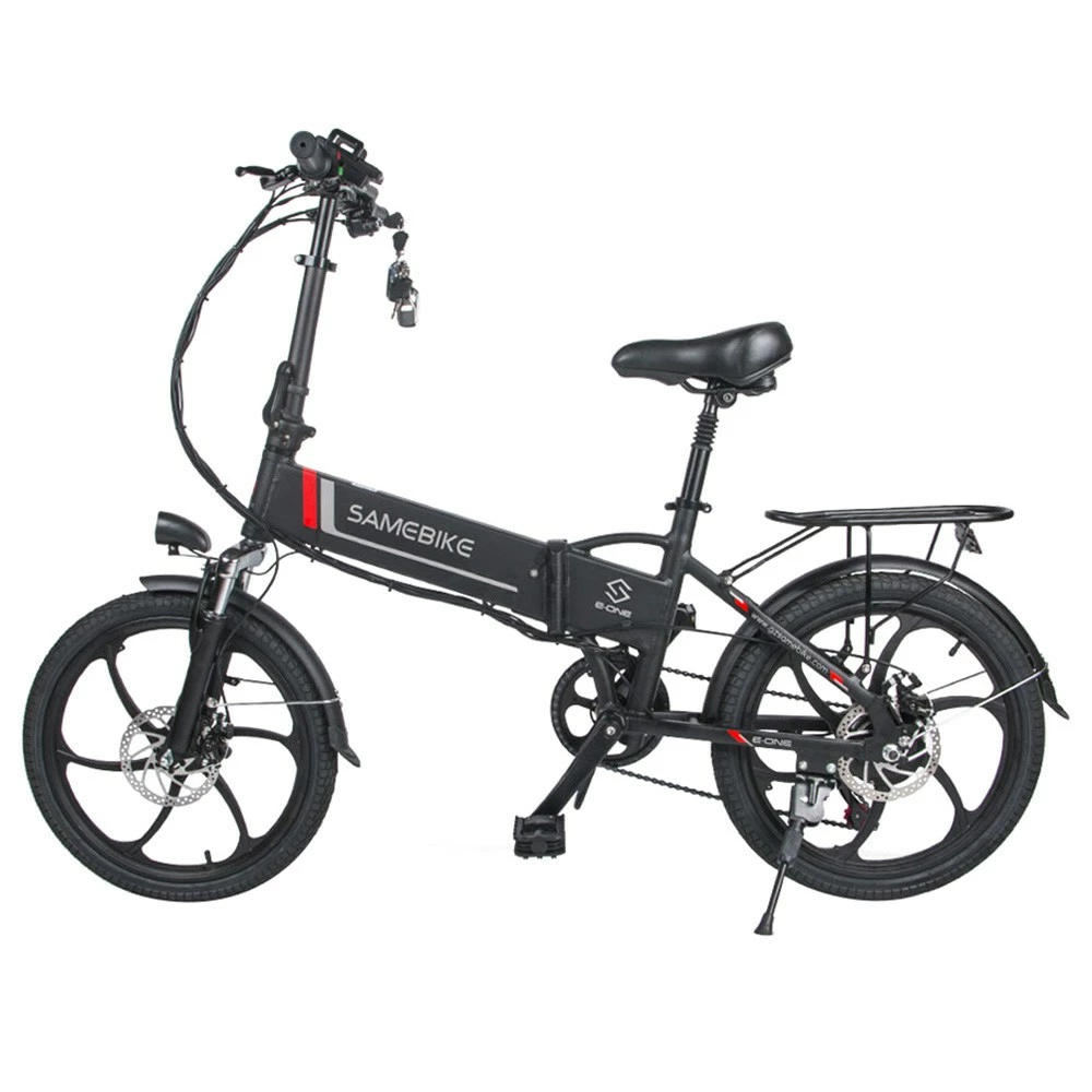 Best deal π Samebike 20LVXD30 20 Inch Portable Folding Electric Bike 10Ah Battery Shimano 7 speed Smart Moped Bicycle 350W Motor Max 35km/h Aluminum Alloy LED Front Light Adjustable Heights - Black π 3 Best deal π Samebike 20LVXD30 20 Inch Portable Folding Electric Bike 10Ah Battery Shimano 7 speed Smart Moped Bicycle 350W Motor Max 35km/h Aluminum Alloy LED Front Light Adjustable Heights - Black π - Image 3