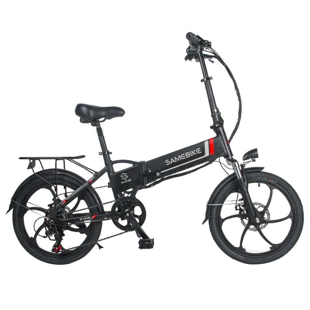 Best deal π Samebike 20LVXD30 20 Inch Portable Folding Electric Bike 10Ah Battery Shimano 7 speed Smart Moped Bicycle 350W Motor Max 35km/h Aluminum Alloy LED Front Light Adjustable Heights - Black π 2 Best deal π Samebike 20LVXD30 20 Inch Portable Folding Electric Bike 10Ah Battery Shimano 7 speed Smart Moped Bicycle 350W Motor Max 35km/h Aluminum Alloy LED Front Light Adjustable Heights - Black π - Image 2