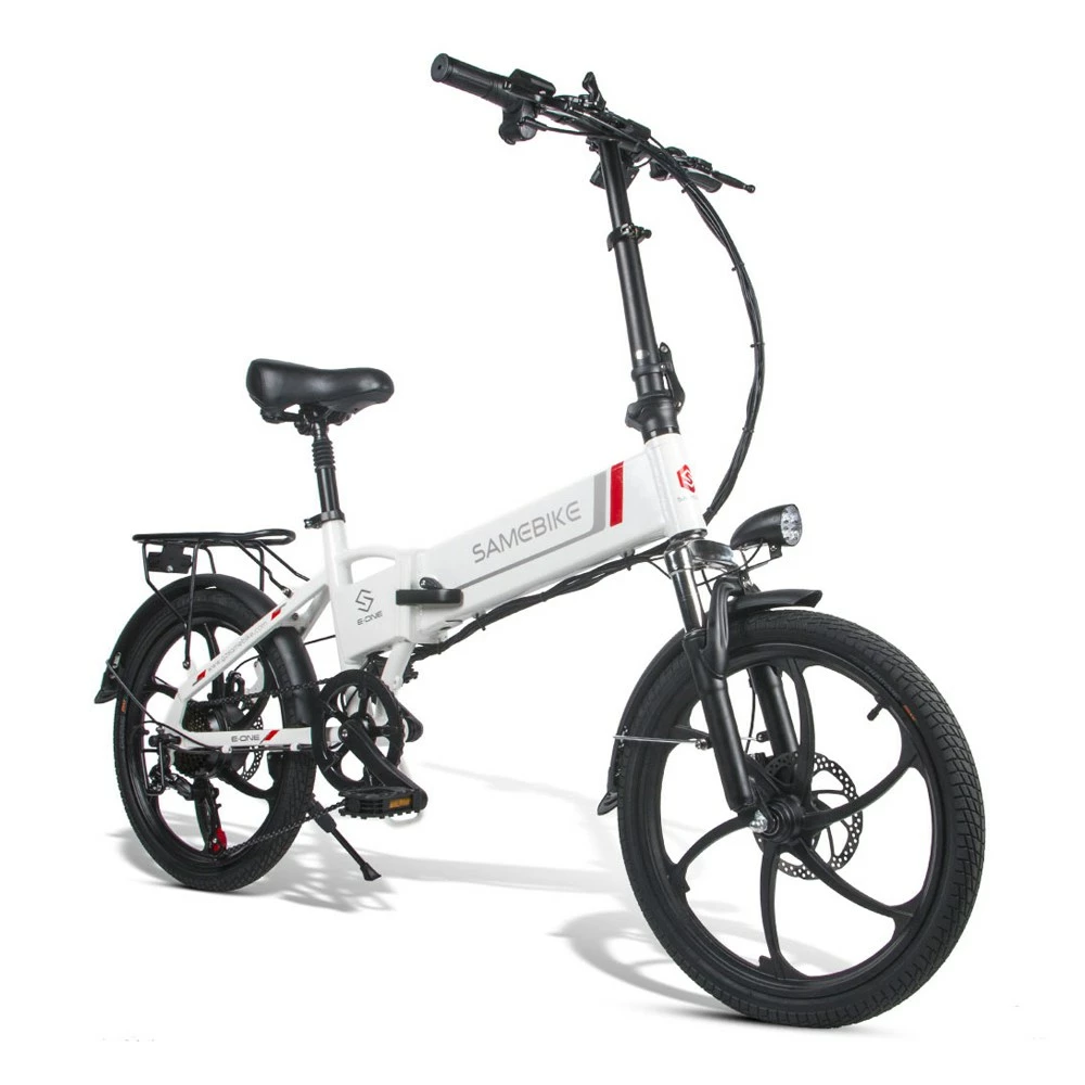 Best Pirce π₯° Samebike 20LVXD30 20 Inch Portable Folding Electric Bike 10Ah Battery Shimano 7 speed Smart Moped Bicycle 350W Motor Max 35km/h Aluminum Alloy LED Front Light Adjustable Heights - White π 1 Best Pirce π₯° Samebike 20LVXD30 20 Inch Portable Folding Electric Bike 10Ah Battery Shimano 7 speed Smart Moped Bicycle 350W Motor Max 35km/h Aluminum Alloy LED Front Light Adjustable Heights - White π
