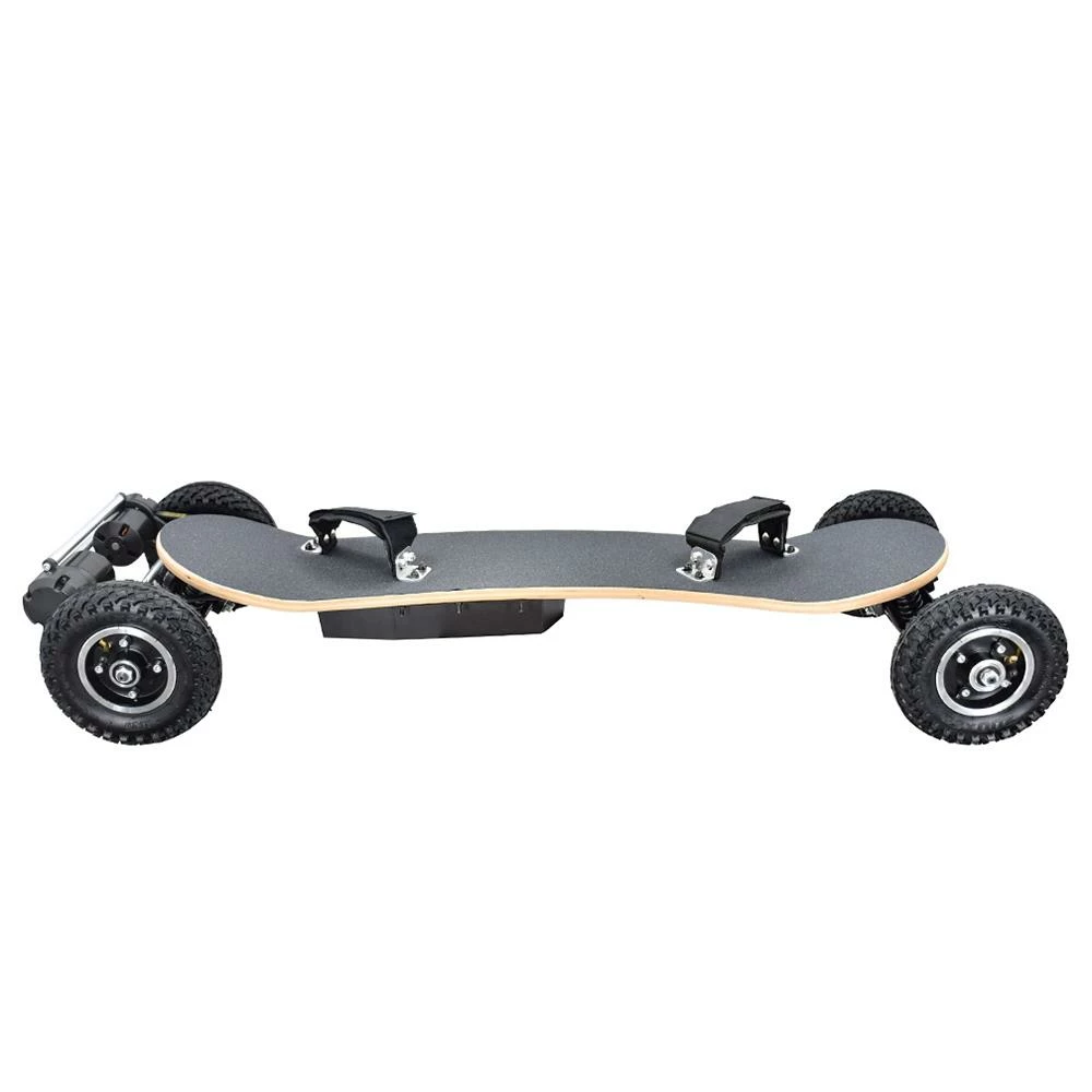 Promo ๐ SYL-08 V3 Version Electric Off Road Skateboard With Remote Control 1450W Motor up to 38km/h 10Ah Battery Maple Plank 8 inch Wheel Max load 130kg Left Foot Front Regular Stance - Black โญ 2 Promo ๐ SYL-08 V3 Version Electric Off Road Skateboard With Remote Control 1450W Motor up to 38km/h 10Ah Battery Maple Plank 8 inch Wheel Max load 130kg Left Foot Front Regular Stance - Black โญ - Image 2